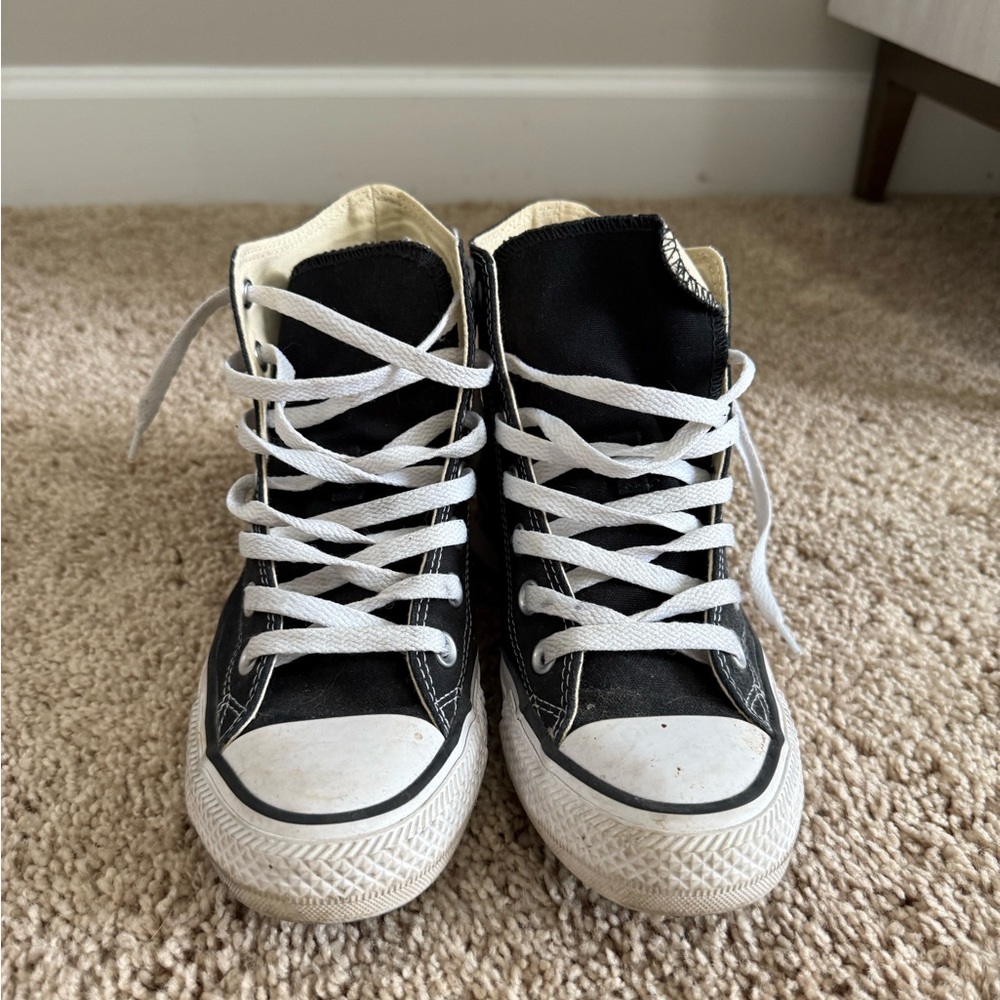 Black High Top Converse